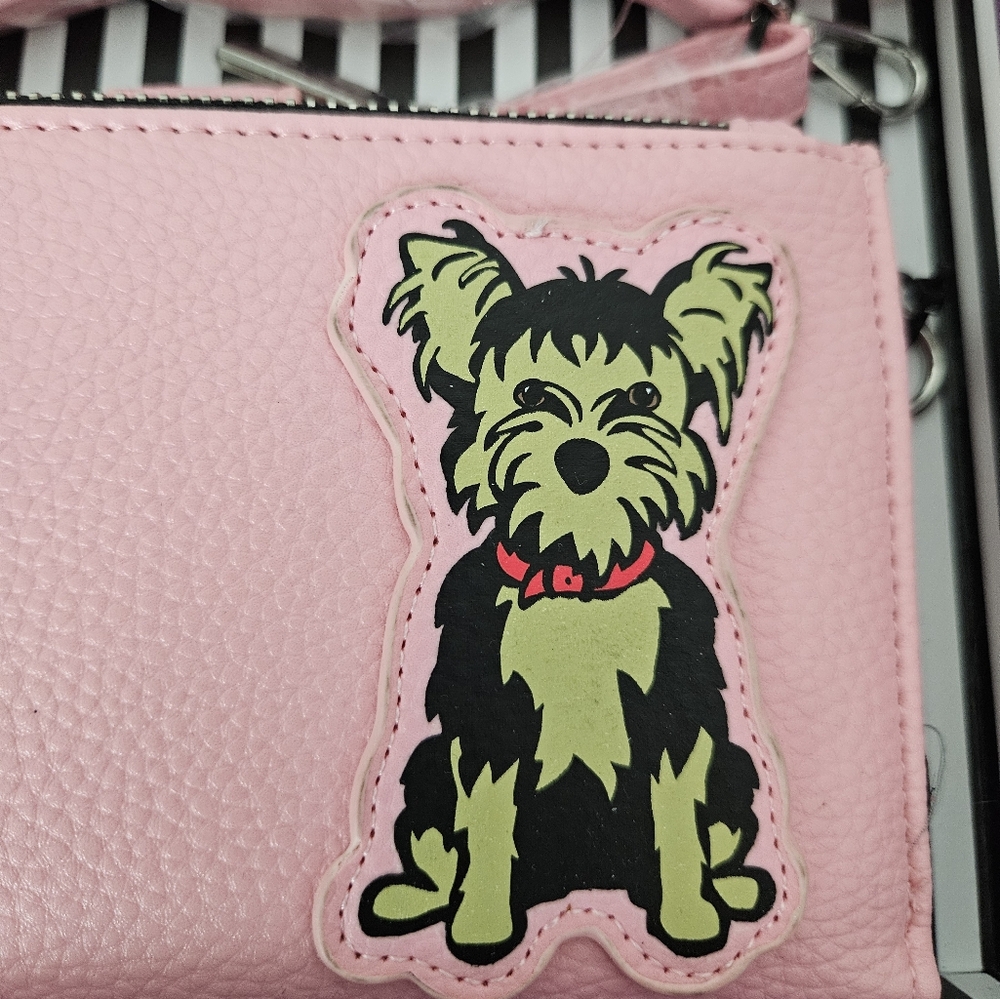 Marc Tetro Pink Crossbody Wristlet Wallet - Picture 2 of 6